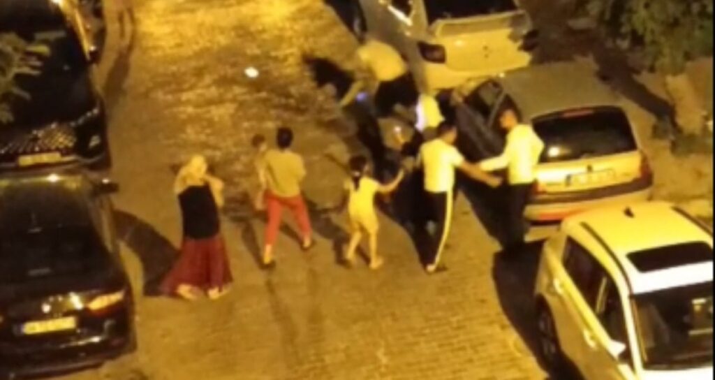 komsularin park yeri kavgasi tek yumrukla yere yigildi IpAhrPBr