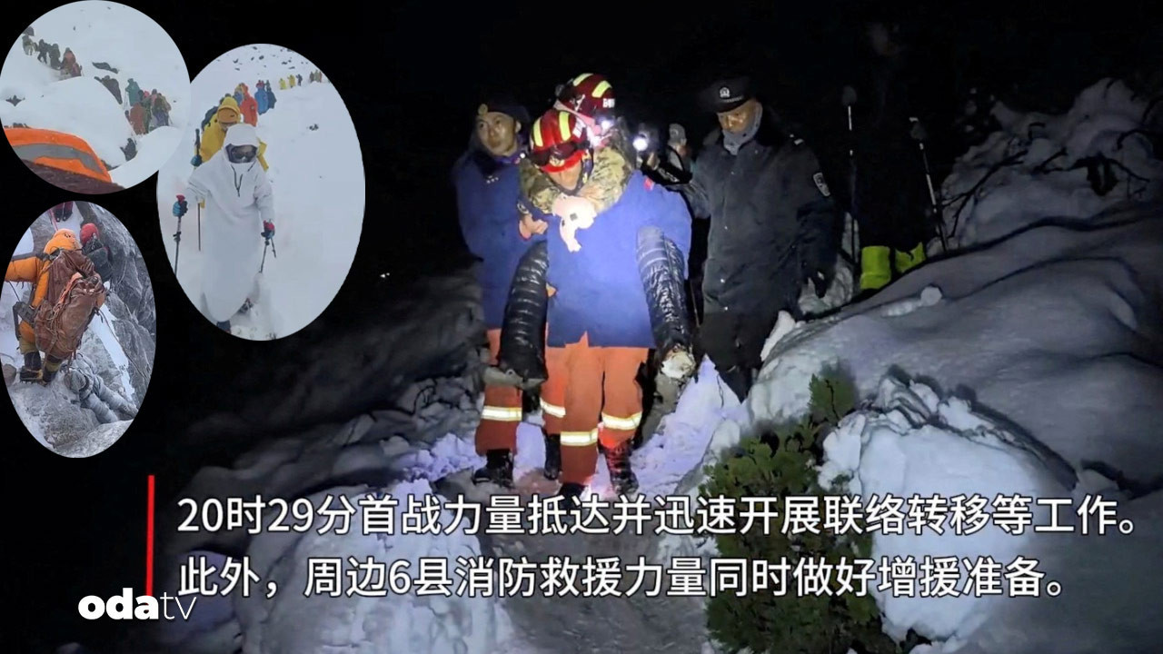 dunya bu goruntuleri konusuyor everestte 350 dagci kurtarildi vOvrH1AE